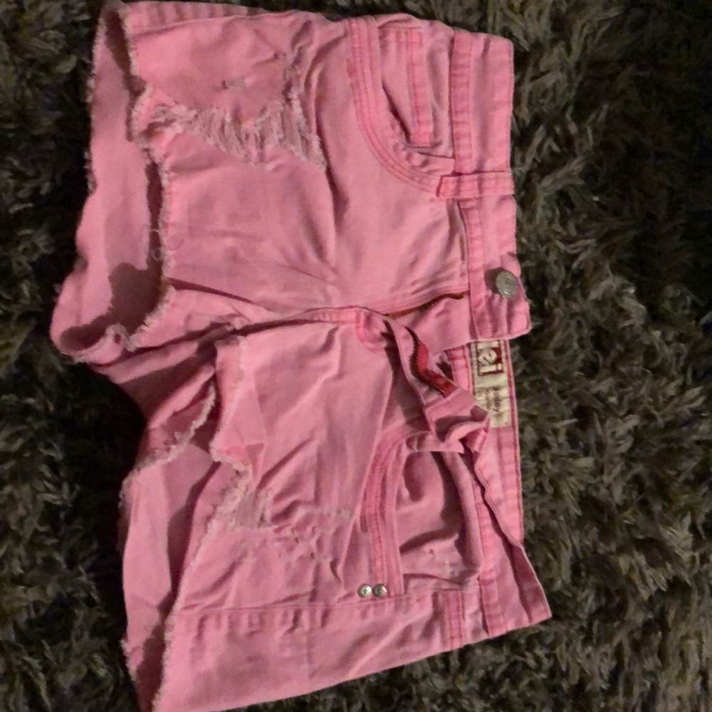 Pink shorts